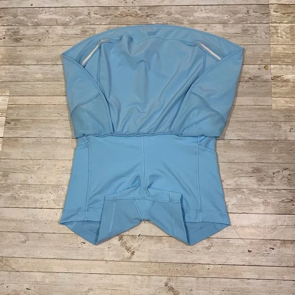 Lululemon Hotty Hot High Rise HR Skirt Skort Blue Chill Size 6 run golf tennis - Picture 5 of 9